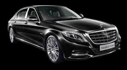 Our Fleet 1 Mercedes 580 S-Class and BMW - 7 Series Booking